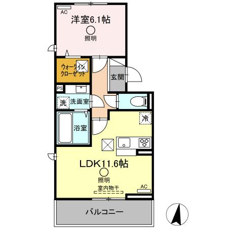クレリアの間取り