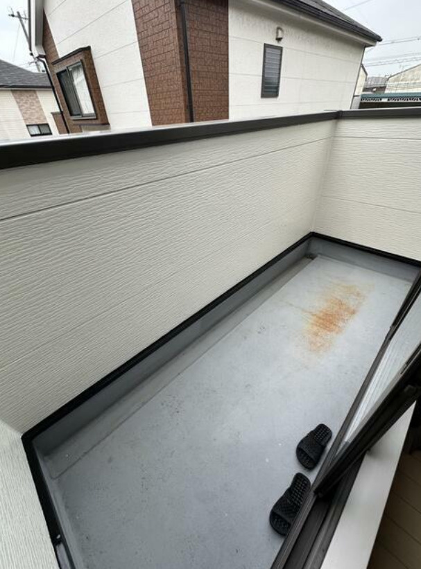宇佐崎北貸戸建のバルコニー