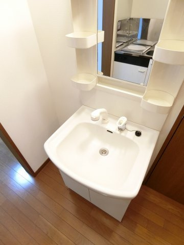 アンソレイエシャンブルの洗面所