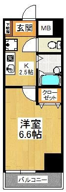 S-FORT船橋rootsの間取り