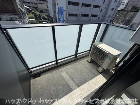S-RESIDENCE松戸Lichtのバルコニー