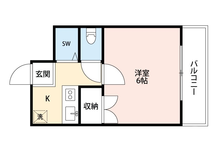 ナンノ第12号館の間取り