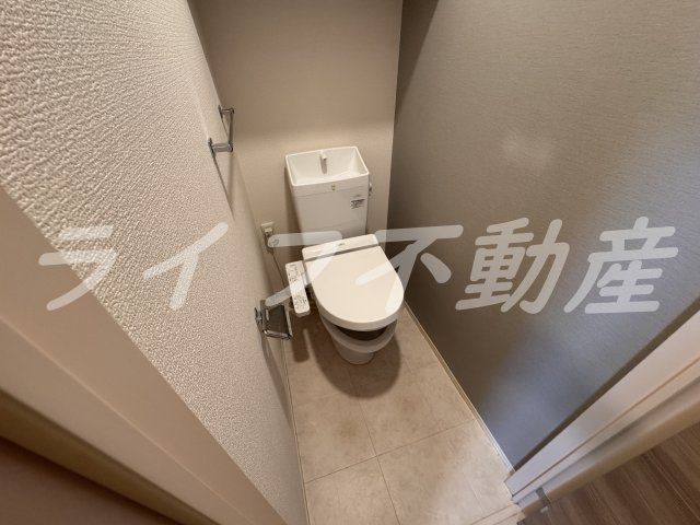 アドラブール瓜生堂のトイレ|コンパクトで使いやすいトイレです