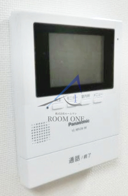 シティハウス早稲田のセキュリティ|モニター付きインターホンです。