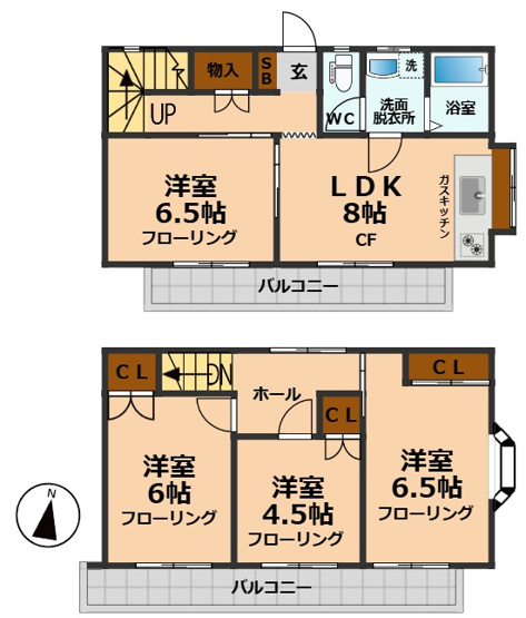 【間取り】 | メゾネット永福