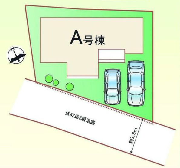 【区画図】 | 高崎市若松町　新築戸建
