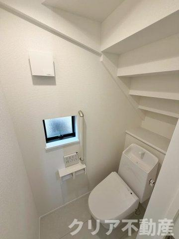 【トイレ】 | 7/25値下げ☆高崎市若松町新築　全室南向き♪ | 1階