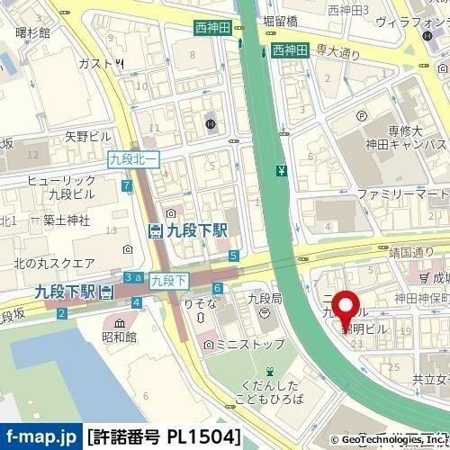 メゾン千代田の地図| 