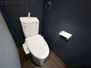 温水洗浄便座付トイレは温水洗浄機能により、暖かい水でおしりを洗浄することができ、冷たい水を使う従来の便座に比べ、温水洗浄機能で暖かいトイレを提供し、快適な使用を可能にします。
