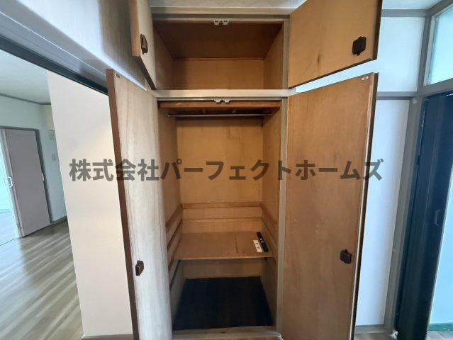 グリーンヒル光善寺住宅第１8号棟の収納|十分な収納スペースがあります