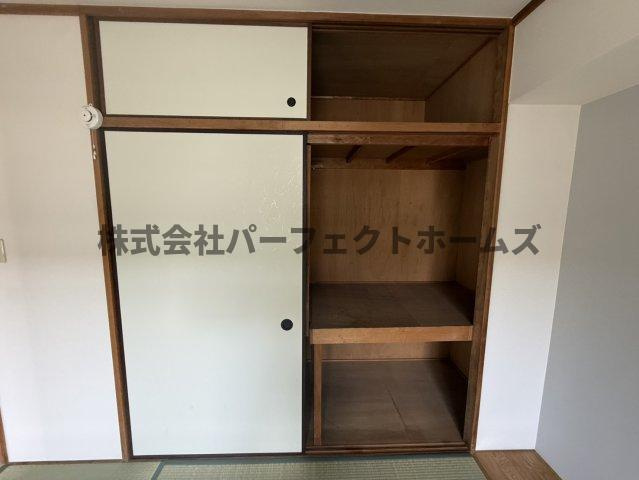 グリーンヒル光善寺住宅第１8号棟の収納|収納のためのスペースです