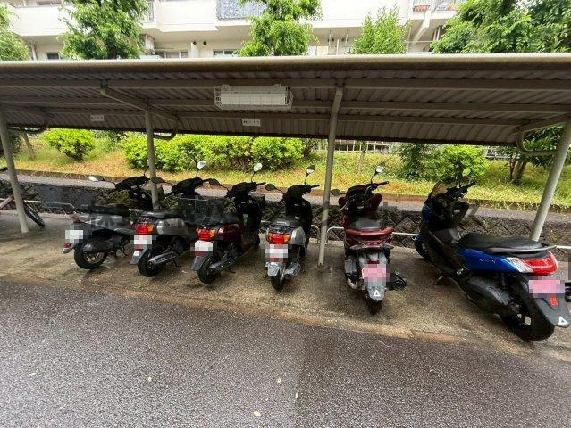 グリーンヒル光善寺住宅第１8号棟の設備|バイク置場
