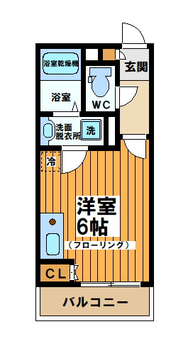 【間取り】 | ＥＳカーサ幡ヶ谷