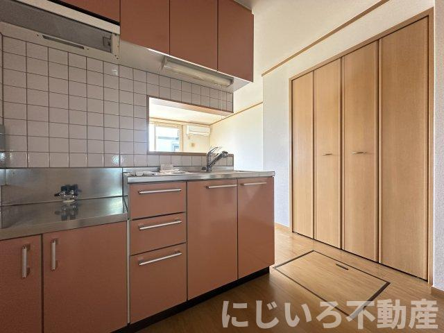 シャン・ド・フルールBのキッチン
