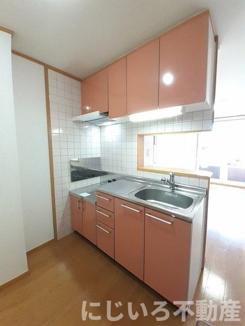 シャン・ド・フルールBのキッチン