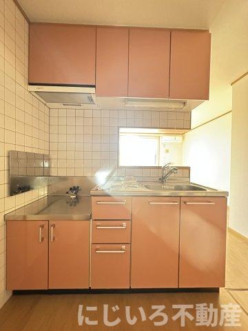 シャン・ド・フルールBのキッチン