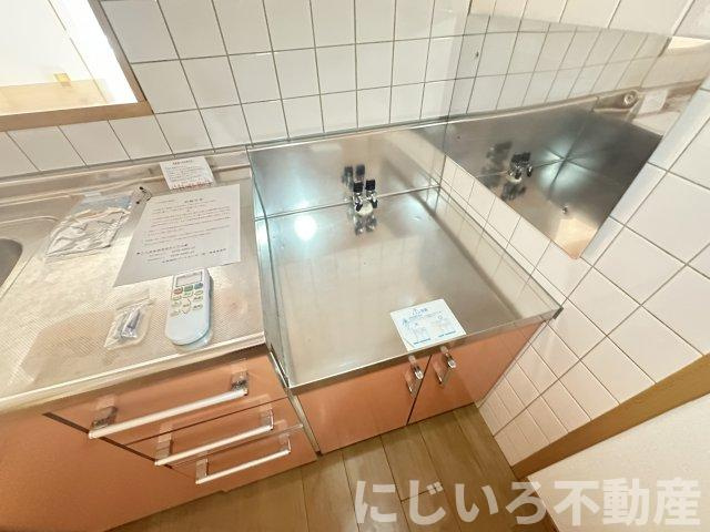 シャン・ド・フルールBのキッチン