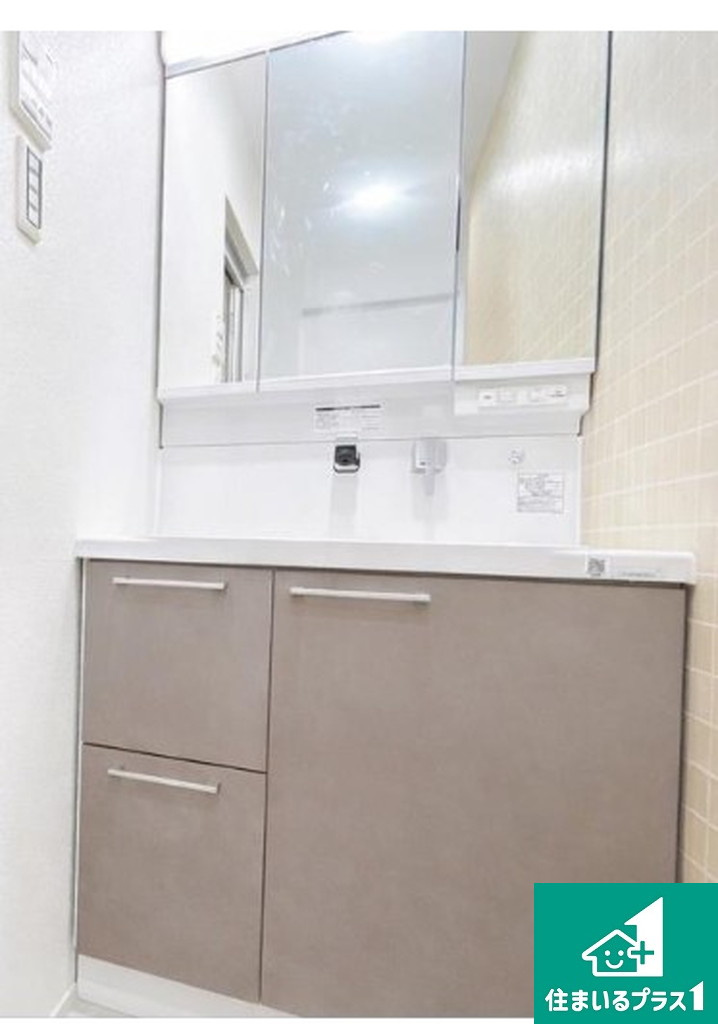 田辺５丁目　中古戸建の独立洗面台|リフォームイメージ図