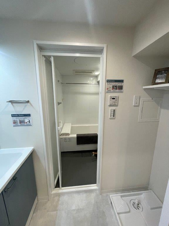 中銀本郷マンシオンの洗面所