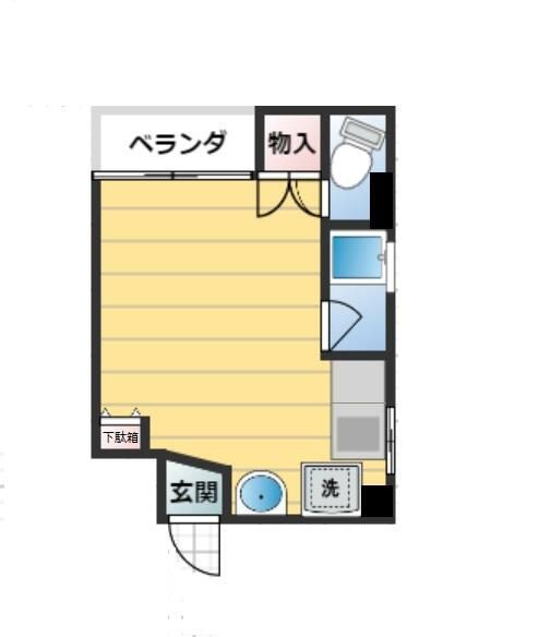 パームマンション南の間取り