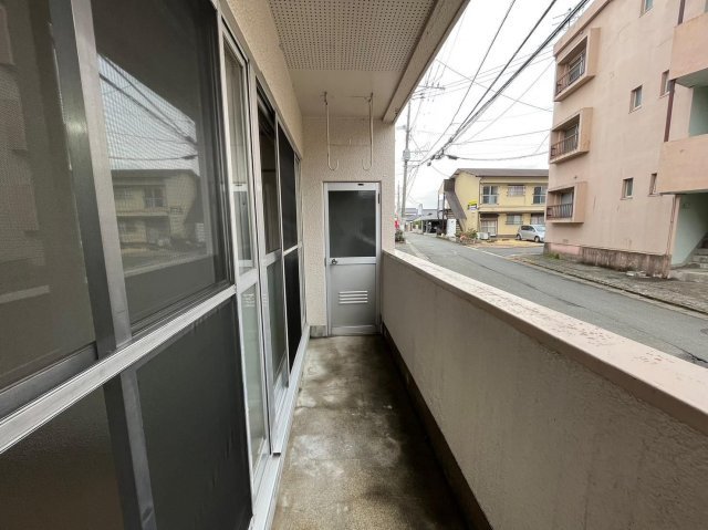 コーポ土居ノ内のバルコニー