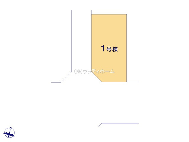 越谷市弥十郎　新築一戸建ての区画図