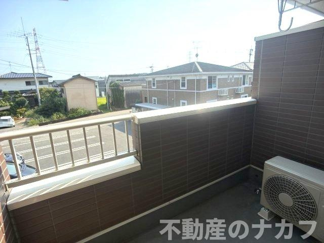 Ｐ’ＣＡＳＴＥＬＬＯのバルコニー|※地震前の写真です