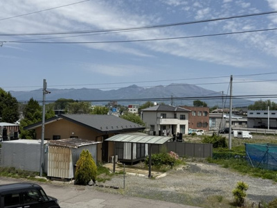 【展望】 | 佐久市中込三家中古住宅 | 北方面（浅間山が見えます）