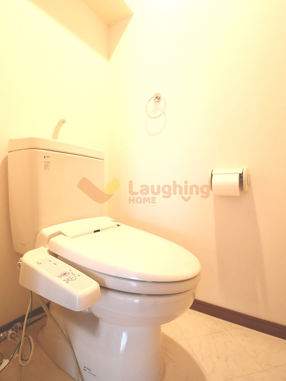 ブランドルフのトイレ|清潔感のあるトイレです
