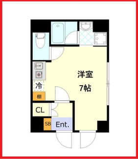 【間取り】 | ブローテ三ノ輪