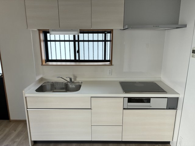 西大寺赤田町２丁目のキッチン|オール電化住宅