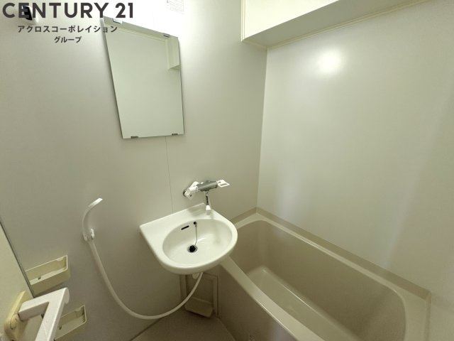 シンプルな2点ユニットバス