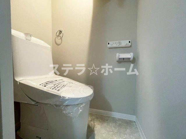 カーサ東淀川のトイレ|シンプルで使いやすいトイレです