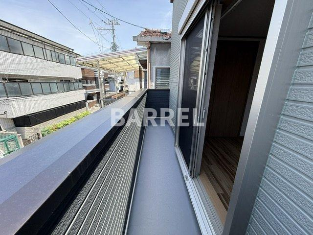 幸町2丁目貸家のバルコニー