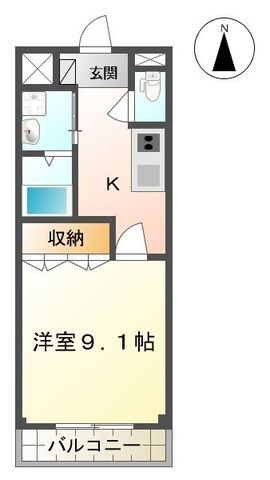 さくらメゾンの間取り|間取図