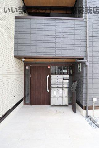 CLASSEUM都賀のエントランス|安心オートロック付き♪