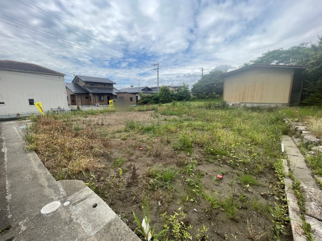 【建築条件付き売地】　二本松市松岡の外観