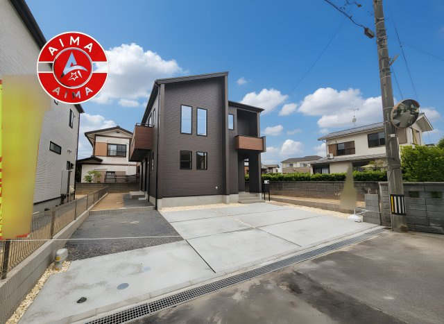 筑紫野市むさしヶ丘3丁目第1-2棟（1号棟）の前面道路含む現地写真|見学の時間などお気軽にお問い合わせ下さい。