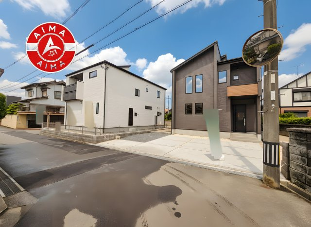 筑紫野市むさしヶ丘3丁目第1-2棟（2号棟）の前面道路含む現地写真|見学の時間などお気軽にお問い合わせ下さい。