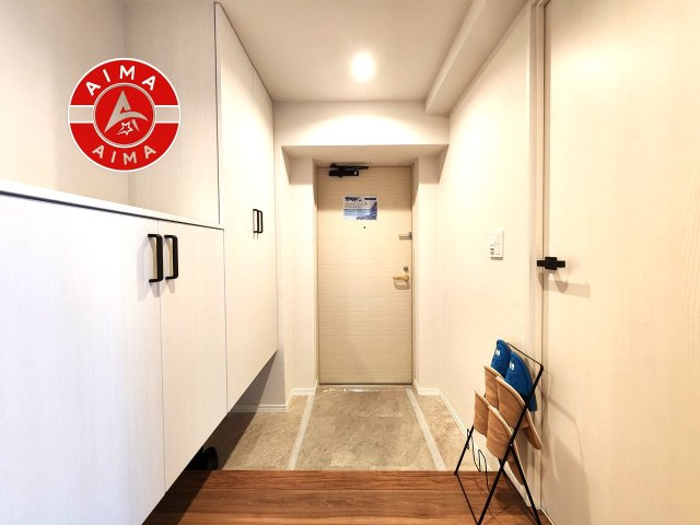 のむら貝塚ガーデンシティ弐番館の玄関|落ち着いた玄関です。