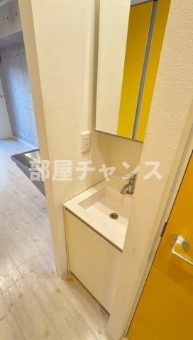 横山アネックスビルの洗面所