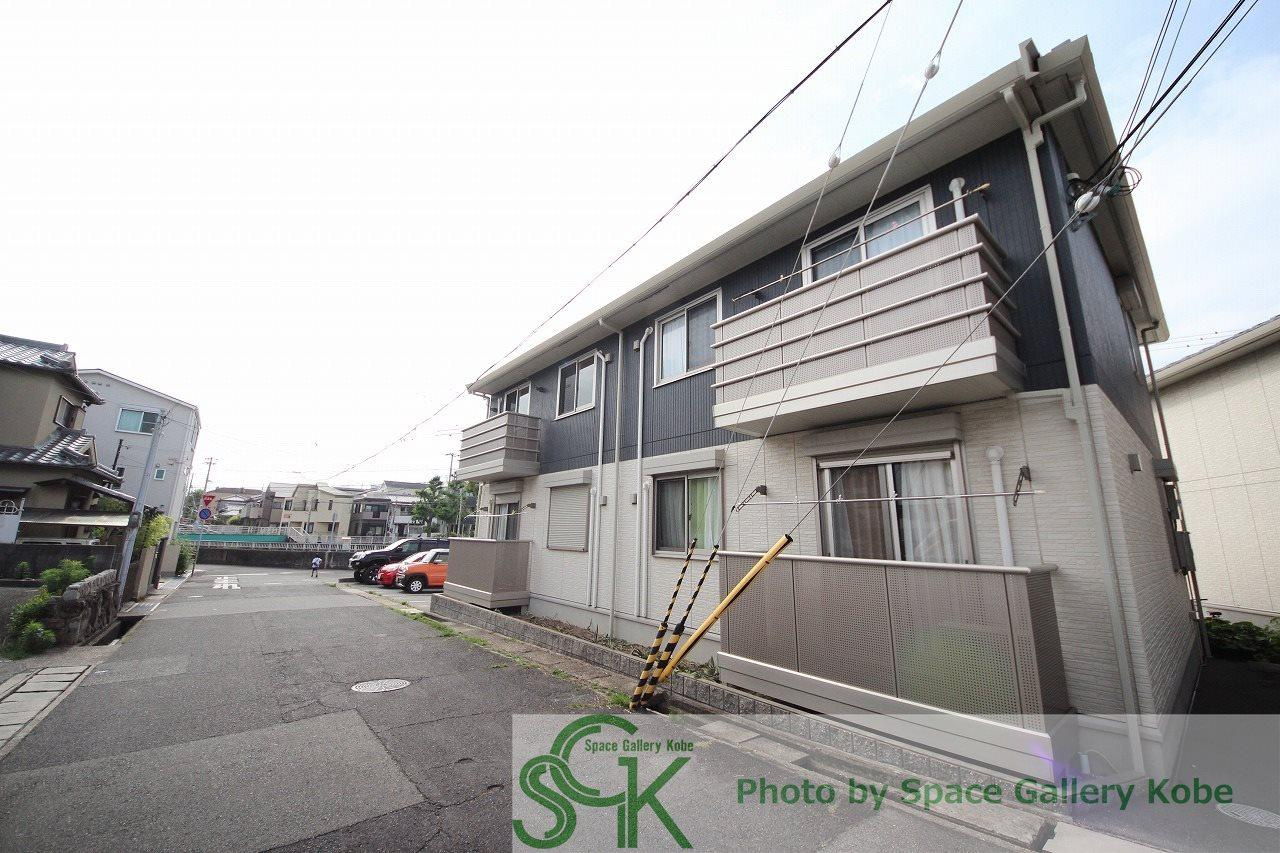 プランドール中道　A棟の外観