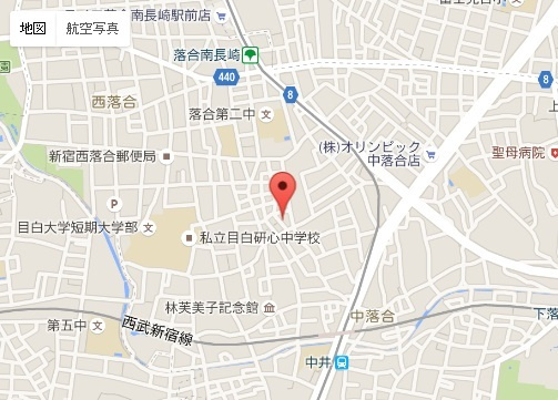 メゾン中落合の地図|★周辺案内図★