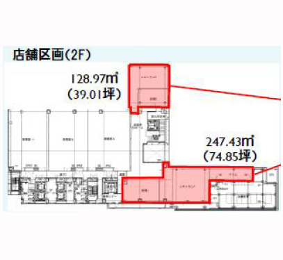 中村区名駅南2丁目店舗の間取り