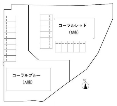 【区画図】 | 館山市湊アパート2棟