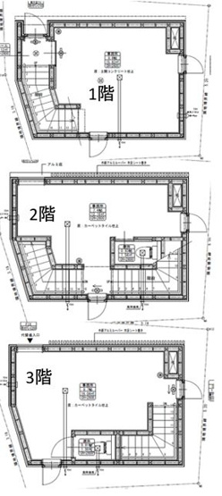 【間取り】 | 港区三田2丁目店舗事務所