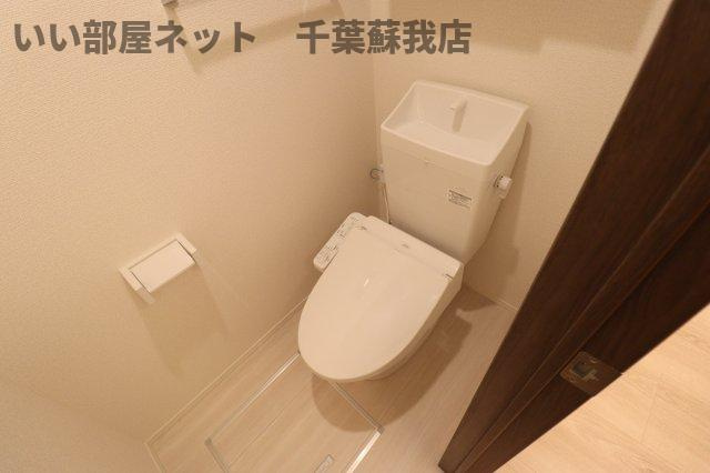 CLASSEUM都賀のトイレ|落ち着いた色調のトイレです