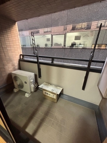 ラクラス田原町のバルコニー