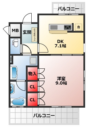 【間取り】 | KAISEI堺