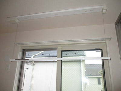 【設備】 | エトワール松戸A | 室内物干し